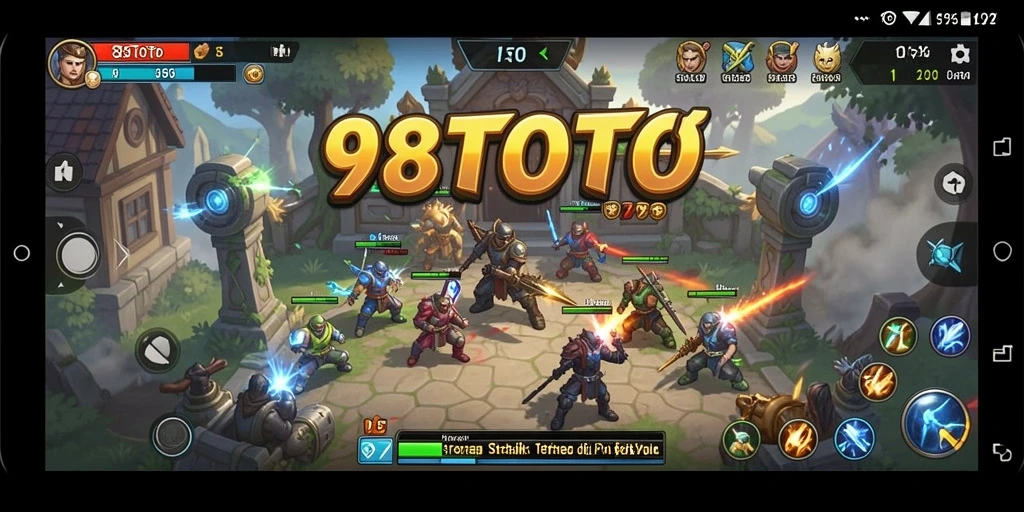 Tampilan gameplay mendebarkan dari 98TOTO yang menguji strategi pemain.