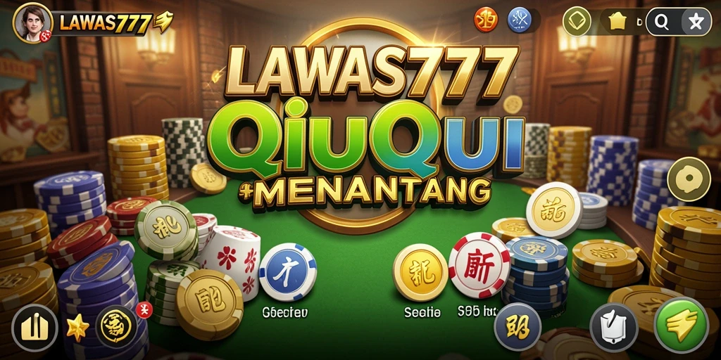 Tampilan menarik dari gameplay QiuQiu LAWAS777.