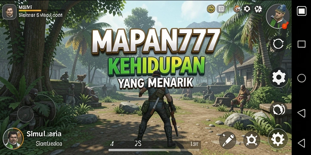 Screenshot gameplay menunjukkan keseruan interaksi dalam MAPAN777.