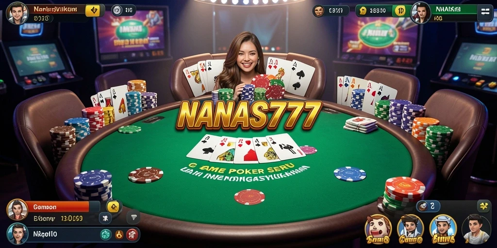 Tampilan gameplay NANAS777 yang mendebarkan dan interaktif.