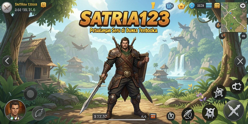 Gameplay dinamis di dunia terbuka yang luas dan menakjubkan.